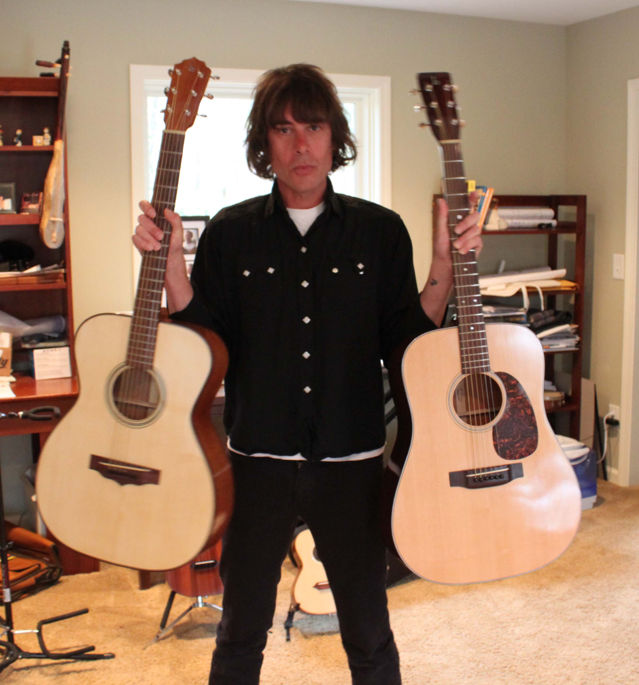 Jody Porter Acoustic Guitars in Hand, Lichty Guitars