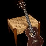 Wenge tenor ukulele with sinker redwood top