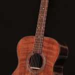 Custom Indian Rosewood with Curly Redwood OM Guitar