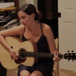Haley Dreis and her Custom Lichty Guitar