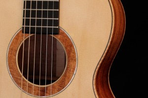 Koa Parlor Guitar, Lichty Guitars
