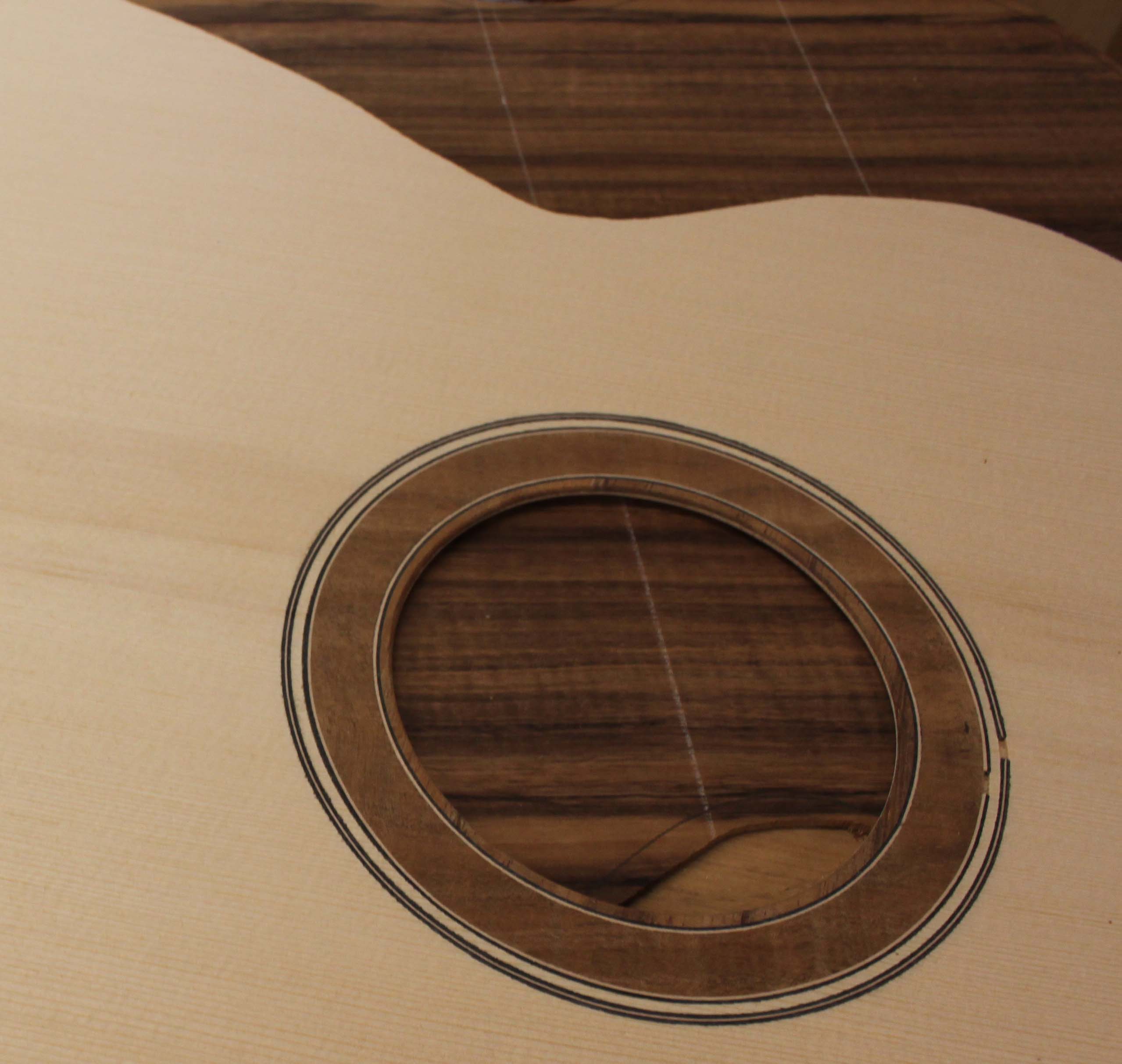 Handmade Koa OM Guitar - construction