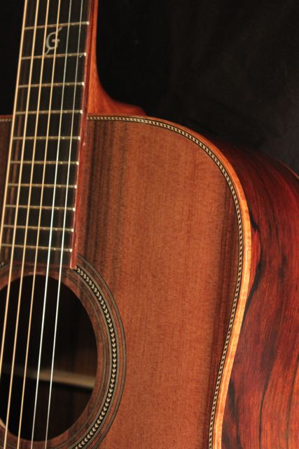 Tom Gossin (Gloriana) custom Lichty Guitar