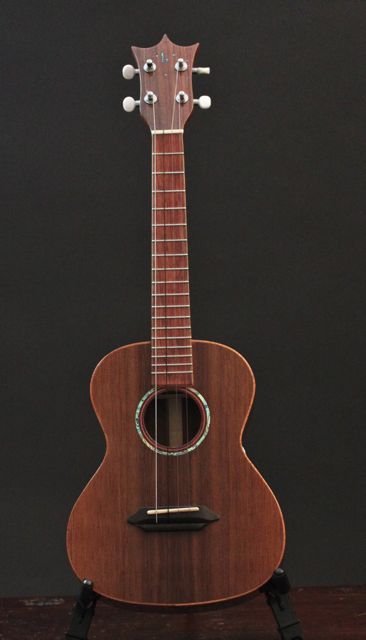Handcrafted Sinker Redwood Tenor Ukulele, Lichty Guitars