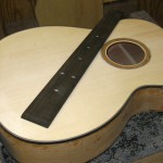 Ancient Kauri OM Guitar - construction