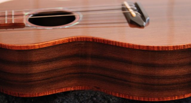 Sinker Redwood Tenor Ukulele, Lichty Guitars