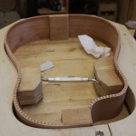 Handcrafted Cutaway Guitar - construction