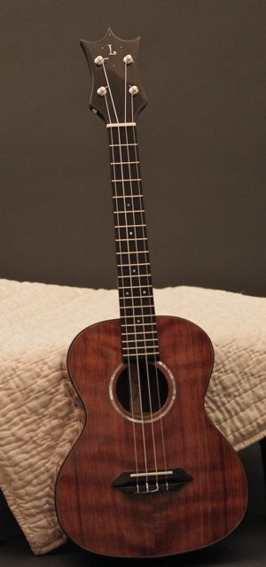 Brazilian Rosewood Tenor Ukulele with Sinker Redwood top, Lichty Guitars