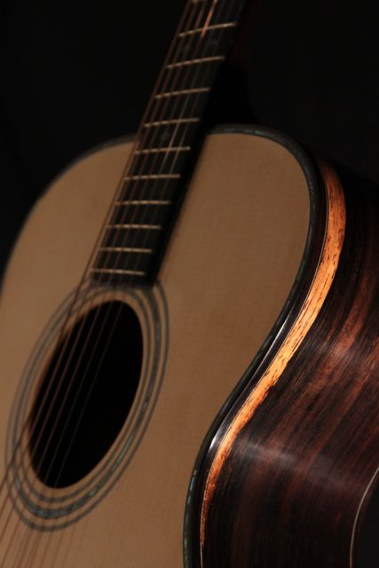 Custom Handcrafted Brazilian Rosewood OM Guitar, Lichty Guitar