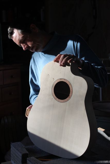 Spanish Cedar Cutaway Guitar - construction