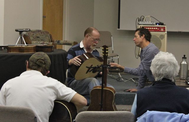 Meet the Luthier Event, ICC, the people, the instruments, the fun