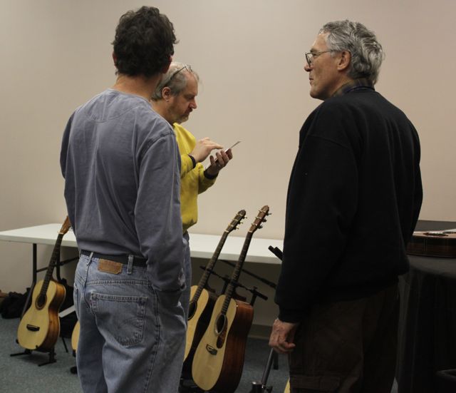 Meet the Luthier Event, ICC, the people, the instruments, the fun