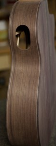 Left Handed Indian Rosewood Guitar - construction