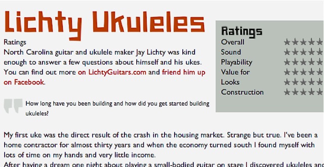 Ukulele Hunt Interview with Jay Lichty