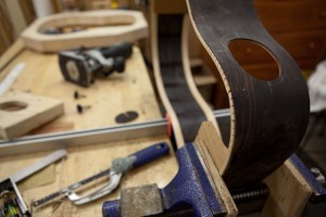 Brazilian Rosewood Custom Guitar construction, G42