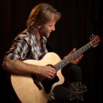 Geoff Achison and his custom Lichty Guitar