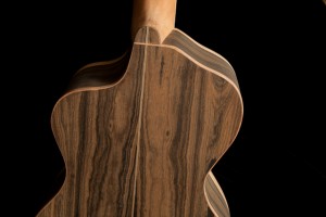 The Bard - a modified Parlor Guitar - in progress