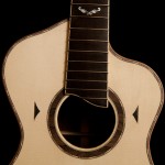 The Bard - a modified Parlor Guitar - in progress