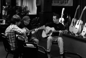 Meet the Luthier at The Fox in Greenville, Trent Etris, JJ Ladoria, Jay Lichty