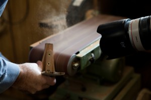 Luthier Video in the making, Erik Olsen videographer