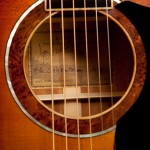 Mahogany Guitar with Sunburst