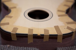 Acoustic Guitar Building Workshop Day Five
