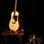 Dog and a guitar - Lichty Guitars' Ziggy