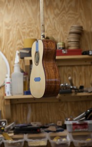 Granadillo tenor ukulele construction