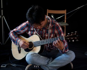 Shohei Toyoday at Lichty Guitars