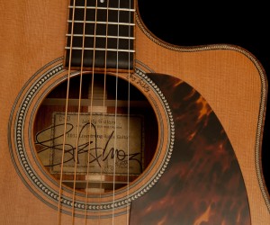 Lance Armstrong signed Lichty Guitar