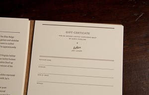 Lichty Guitars Gift Certificate