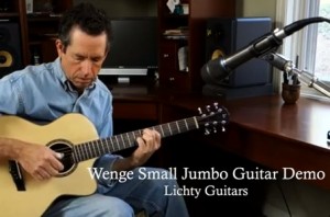 Wenge Small Jumbo Guitar Demo