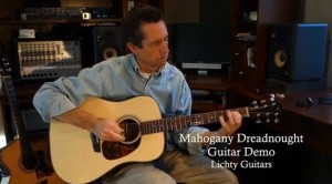 Mahogany Dreadnought Guitar Demo