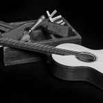 Custom Dream Guitar, Black and white