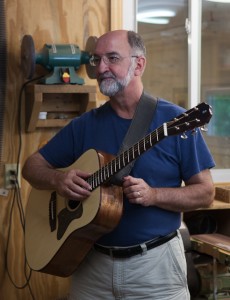 David Sprague, Guitar Building Workshop June 2013 