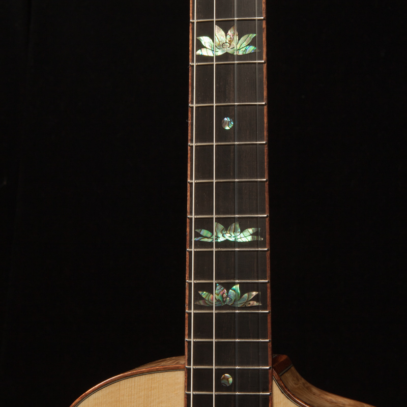 Custom Inlay on Guitars and Ukuleles