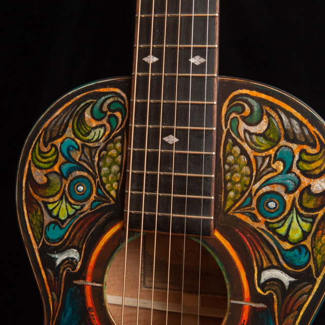 Custom Hand Painted Guitar