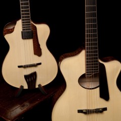 Archtop Lichty Guitar and Ukulele