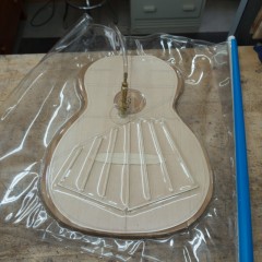 Bubinga Custom Acoustic Guitar Construction